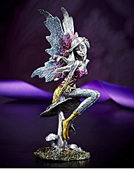 Glitter Fairy on Toad Stool