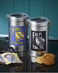 Personalised Hot Chocolate & Biscuit Tin
