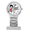 Betty Boop Silver Colour Nurses Watch