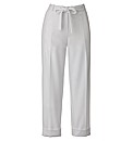 Belted Ankle Grazer Trousers Length 25in