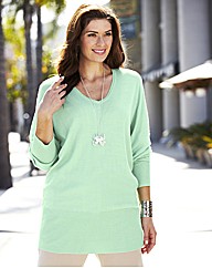 Deep V Sweater