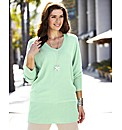 Deep V Sweater