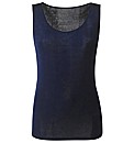 Slinky Jersey Top Sleeveless Vest
