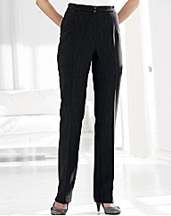 Straight Leg Pull On Trousers 27in