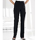 Straight Leg Pull On Trousers 27in