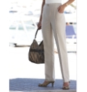 Straight Leg Pull On Trousers 27in