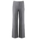 Wide Leg Linen Trousers Length 33in