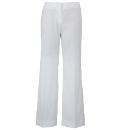Wide Leg Linen Trousers Length 30in