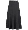 Linen Mix Maxi Skirt Length 37in