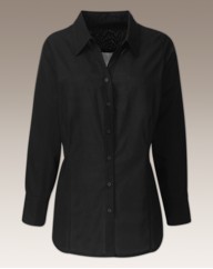 Basic Fitted Work Shirt