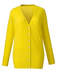 Button-Through Boyfriend Cardigan