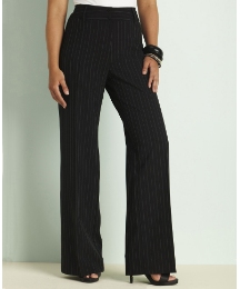Pack of 2 Wide Leg Trousers Length 30in