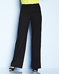 Pack of 2 Wide Leg Trousers Length 30in