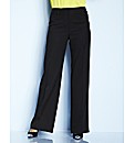 Pack of 2 Wide Leg Trousers Length 30in
