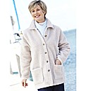 Sherpa Fleece Shirt Jacket