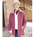 Sherpa Fleece Shirt Jacket