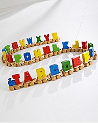 Wooden Colour Alphabet Train