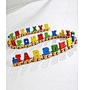 Wooden Colour Alphabet Train