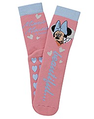 Minnie Mouse Slipper Socks