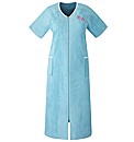 Pretty Secrets Zip Velour Gown L50in