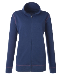 Shapely Figures Long Sleeve Zip Top