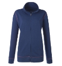 Shapely Figures Long Sleeve Zip Top