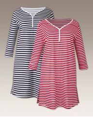 Shapely Figures Pack 2 L/S Nightdresses