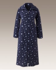 Pretty Secrets Zip Fleece Gown L50