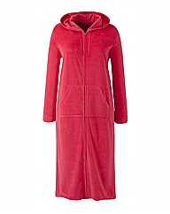 Pretty Secrets Velour Zip Gown L44