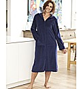 Pretty Secrets Velour Zip Gown L44