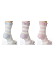 Pack of 3 Angora Cushion foot Socks