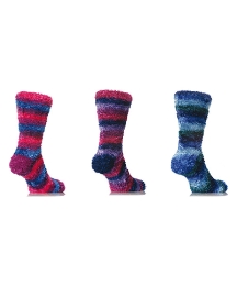 Pack of 3 Luxury Feather True Socks