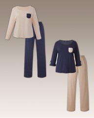 Shapely Figures Pack of 2 Pyjamas