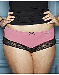 Naturally Close Lace Brazillian Briefs