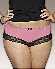 Naturally Close Lace Brazillian Briefs