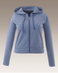 Pretty Secrets Crop Zip Jacket