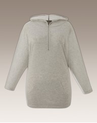 Pretty Secrets Slouch Zip Top