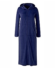 Pretty Secrets Velour Zip Gown L50
