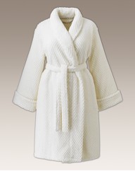 Joanna Hope Waffle Fleece Gown L42