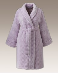 Joanna Hope Waffle Fleece Gown L42