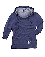 Pretty Secrets Hooded Slouch Top