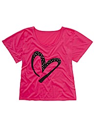 Pretty Secrets Crop Pyjama Top