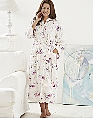Miliarosa Print Wrap Gown L48