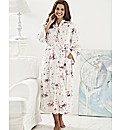 Miliarosa Print Wrap Gown L48