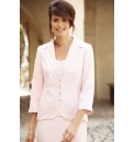 Jaquard Jacket With Embroidery