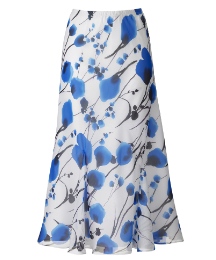 Print Skirt Length 32in