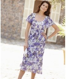 Print Dress Length 48in