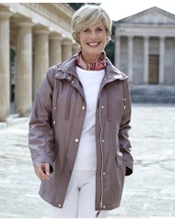 Zip Jacket With Detachable Hood
