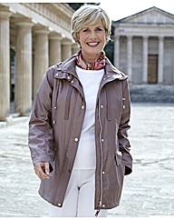 Zip Jacket With Detachable Hood