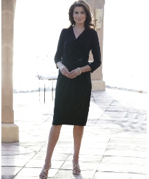 Dress With Detail To Waist Length 41in